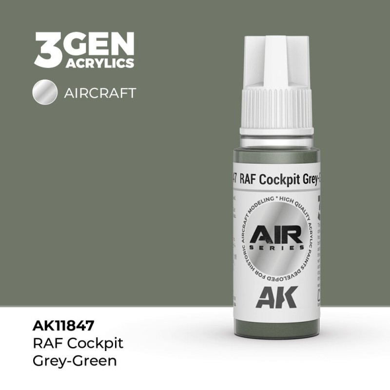 AK - Peinture 3gen : RAF Cockpit Grey - Green
