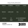  AK - Peinture 3gen : Medium Green 42