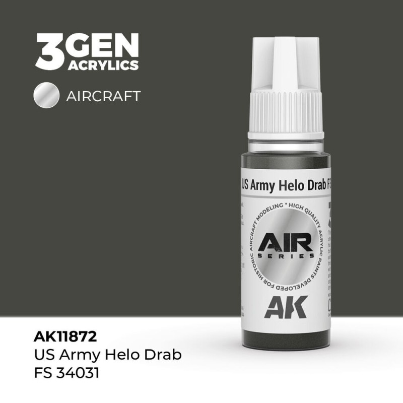 AK - Peinture 3gen : US Army Helo Drab FS 34031