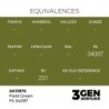  AK - Peinture 3gen : Field Green FS 34097