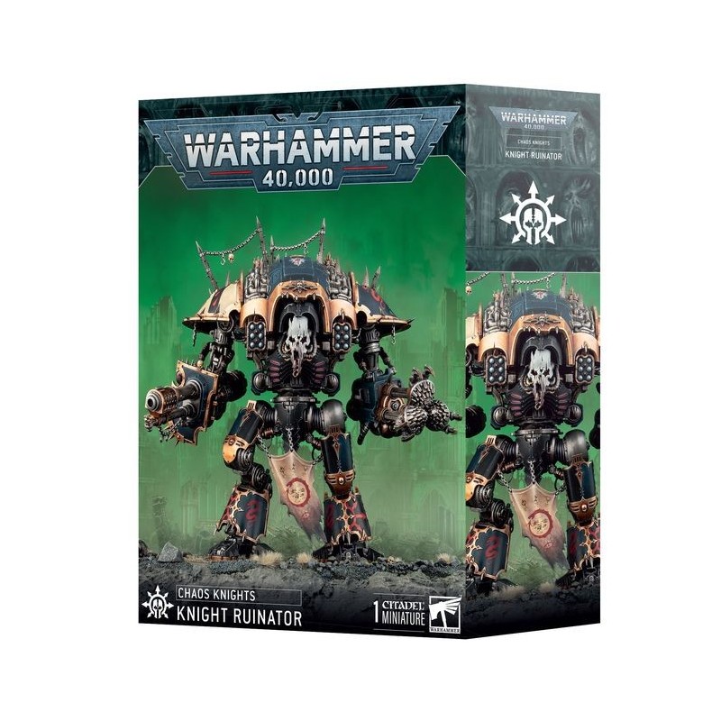 Warhammer 40k - Chaos Knights : Chevalier Ruineur