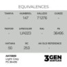  AK - Peinture 3gen : Light Grey FS 36495