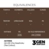  AK - Peinture 3gen : IJA 31 Cha Kasshoku (Tea Colour)