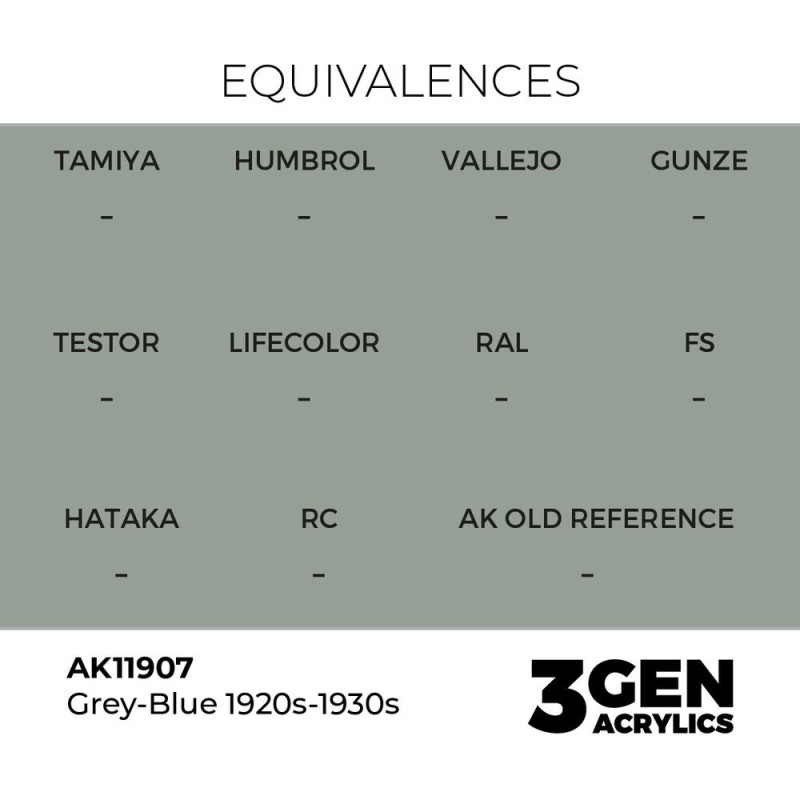  AK - Peinture 3gen : Grey - Blue 1920s - 1930s