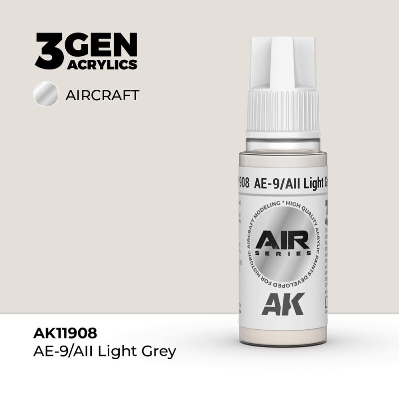 AK - Peinture 3gen : AE - 9/Aii Light Grey