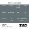  AK - Peinture 3gen : A - 14 Interior Steel Grey