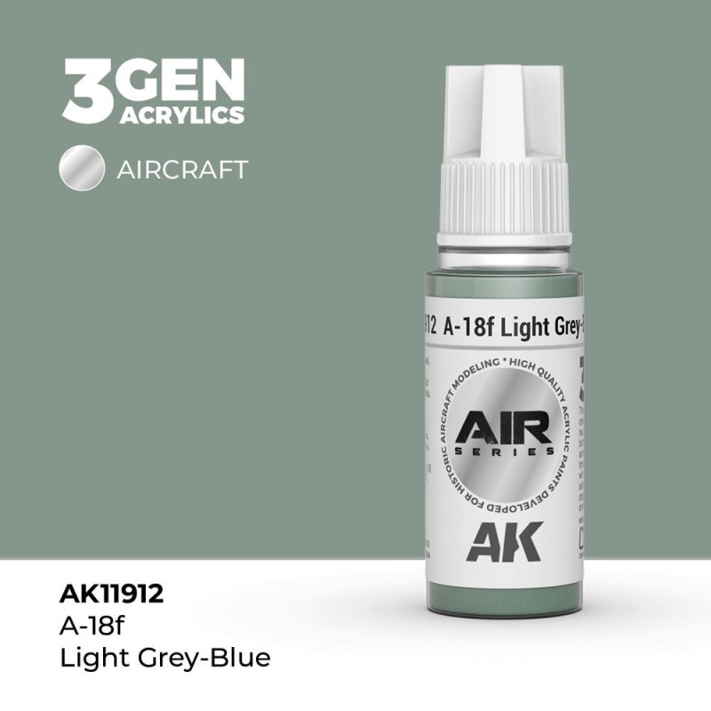 AK - Peinture 3gen : A - 18f Light Grey - Blue