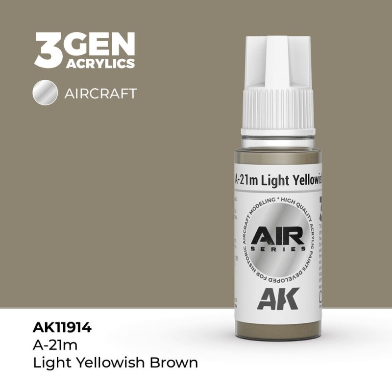 AK - Peinture 3gen : A - 21m Light Yellowish Brown