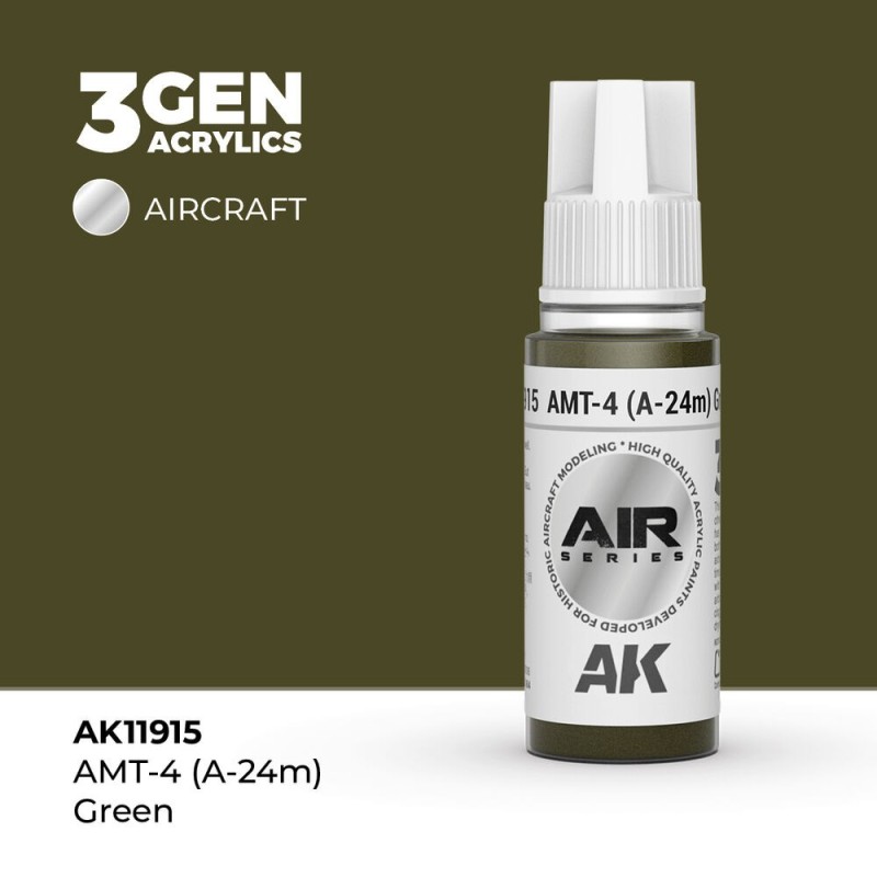 AK - Peinture 3gen : Amt - 4 (A - 24m) Green