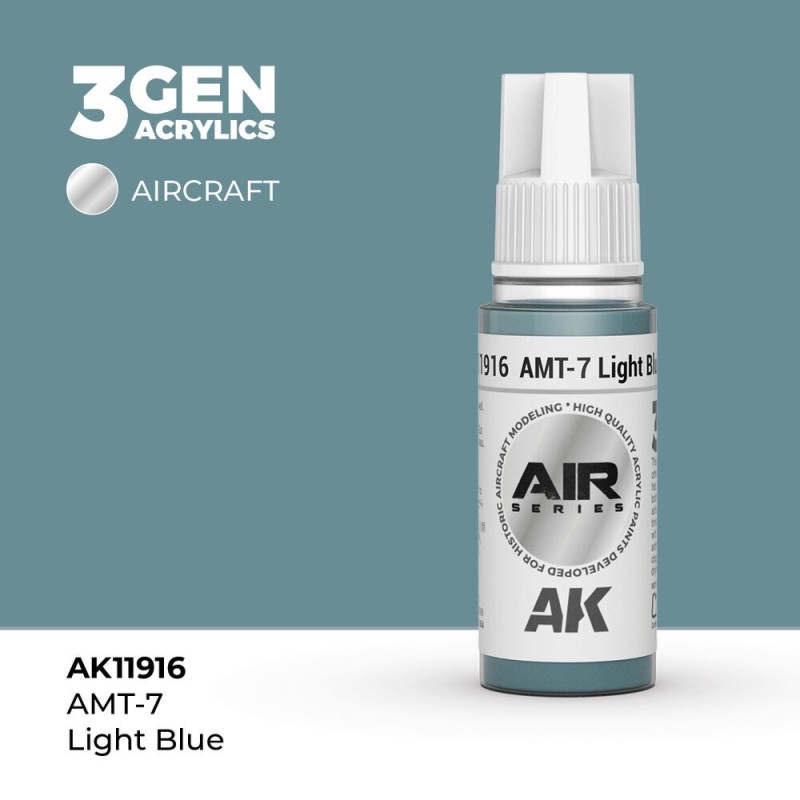 AK - Peinture 3gen : Amt - 7 Light Blue