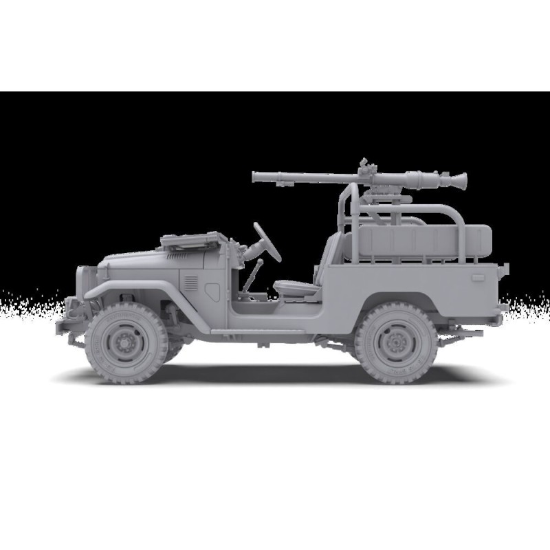  AK - Kit de modélisme : FJ43 Pickup with Spg - 9. Recoilless Gun