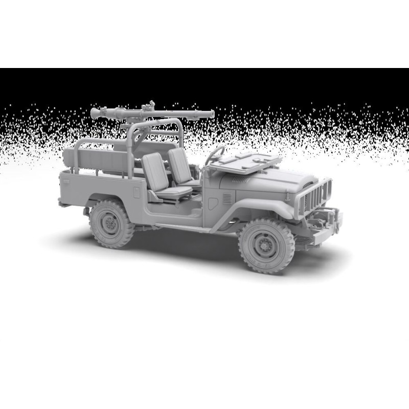  AK - Kit de modélisme : FJ43 Pickup with Spg - 9. Recoilless Gun