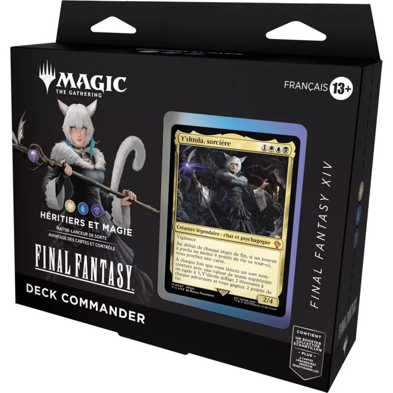 Magic - Deck Commander Final Fantasy : Héritières et magie (Y'shtola) - Français