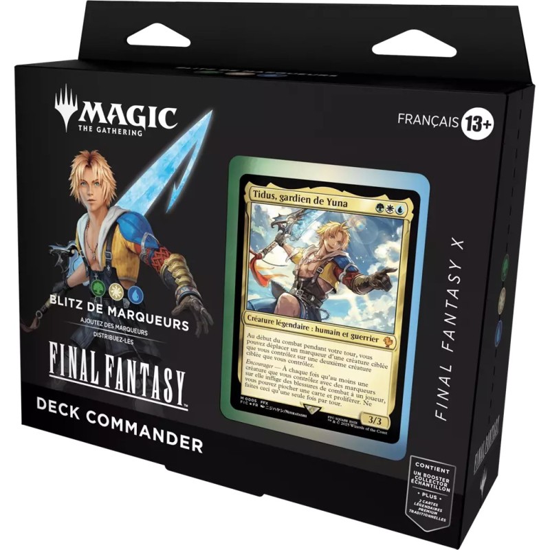 Magic - Deck Commander Final Fantasy : Blitz de marqueurs (Tidus) - Français