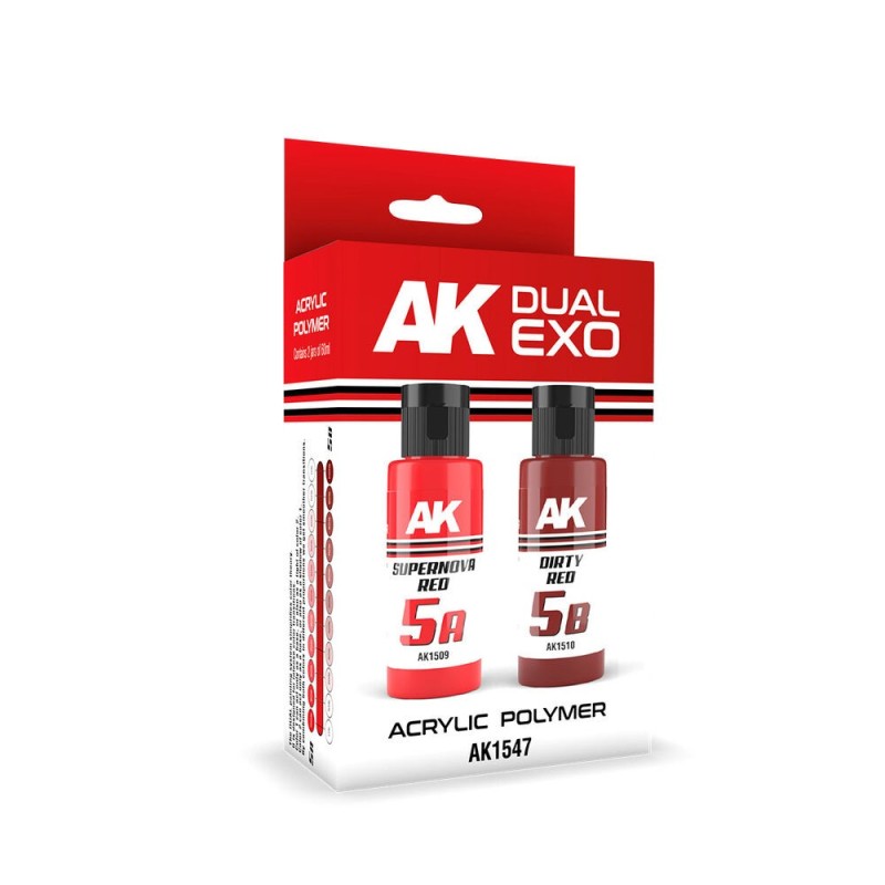AK - Supernova Red & Dirty Red Dual Exo 5