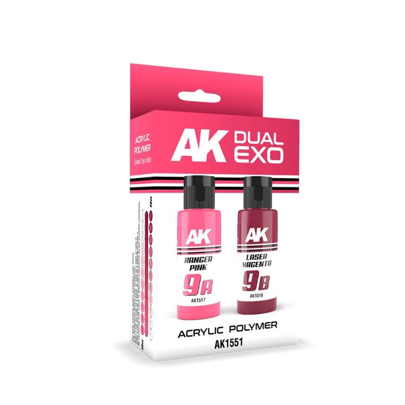 AK - Ranger Pink & Laser Magenta Dual Exo 9
