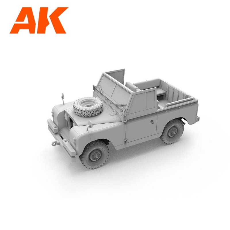  AK - Kit de modélisme : Land Rover 88 Series Iia Rover 8 1/35