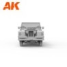  AK - Kit de modélisme : Land Rover 88 Series Iia Rover 8 1/35