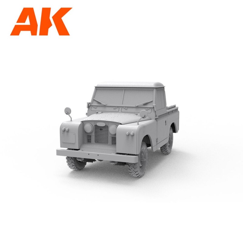  AK - Kit de modélisme : Land Rover 88 Series Iia - Crane / Tow Truck 1/35