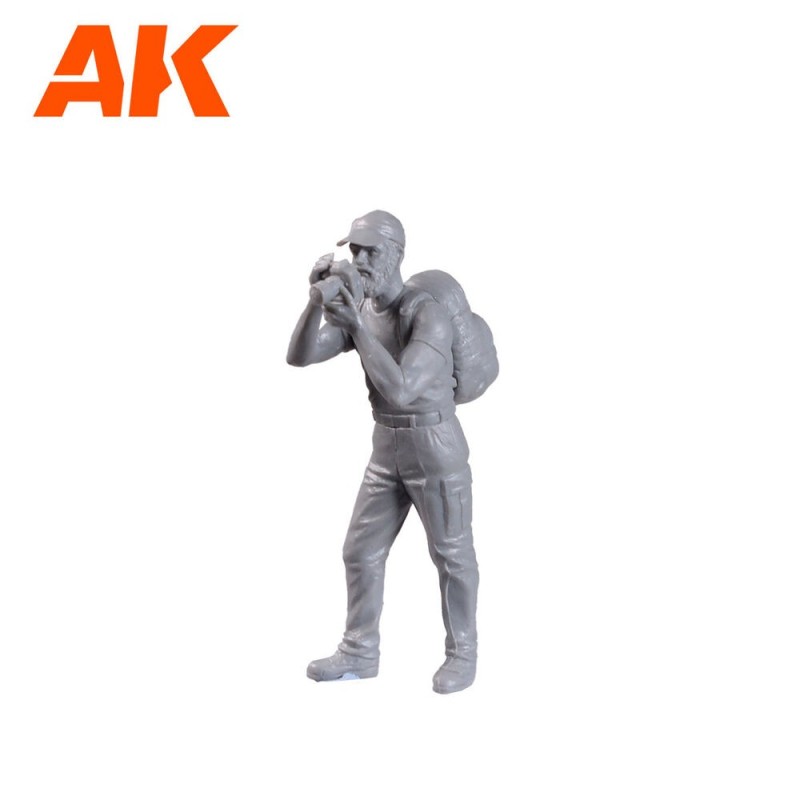  AK - Kit de modélisme : Photographers (Different Eras) 1/35.