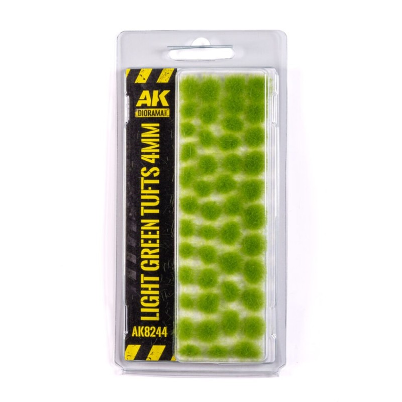 AK - Décor végétal : Light Green Tufts 4 mm