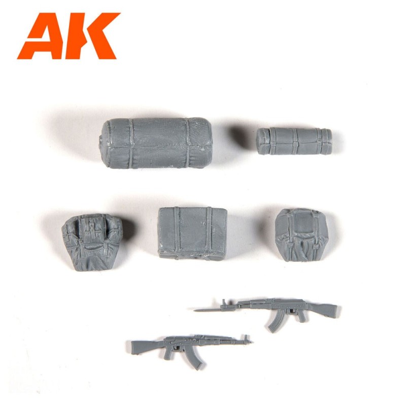  AK - Kit de modélisme : Technical Riders 1/35