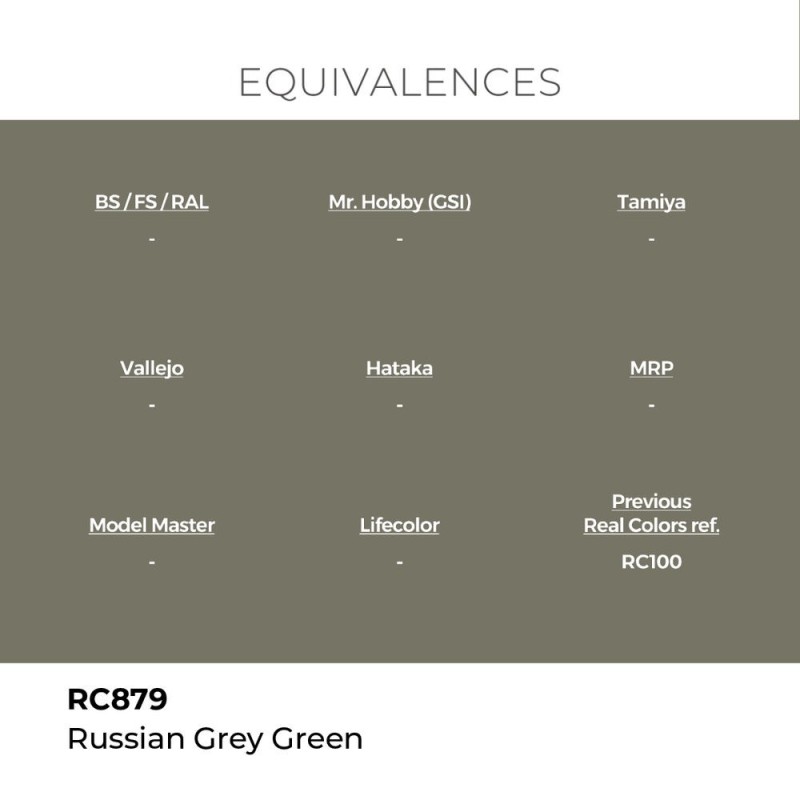  AK - Peinture Real Colors : Russian Grey Green - 17 ml
