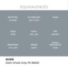  AK - Peinture Real Colors : Dark Ghost Grey FS 36320 - 17 ml