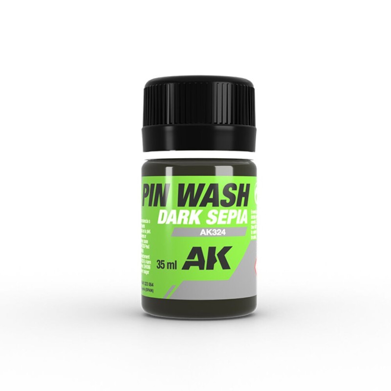 AK - Dark Sepia Pin Wash