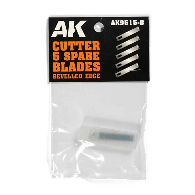 AK - Colle : Bevelled Edge (5 Spare Blades) Replacement