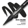  AK - Peinture Real Colors : Real Colors Markers: Rubber Black