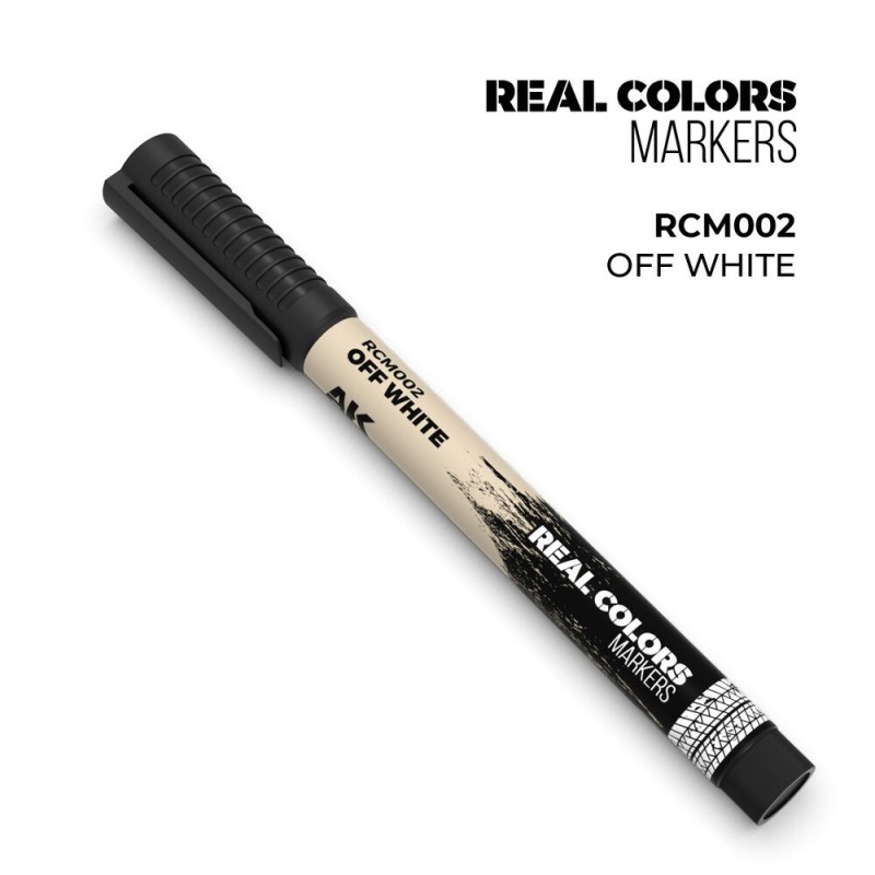 AK - Peinture Real Colors : Real Colors Markers: Off White