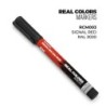 AK - Peinture Real Colors : Real Colors Markers: Signal Red RAL 3020