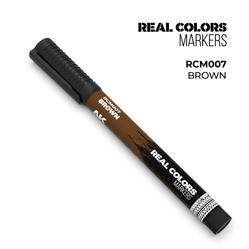 AK - Peinture Real Colors : Real Colors Markers: Brown