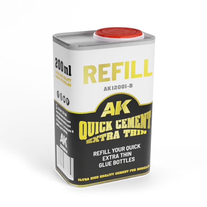 AK - Colle : Refillquick Cement Extra Thin