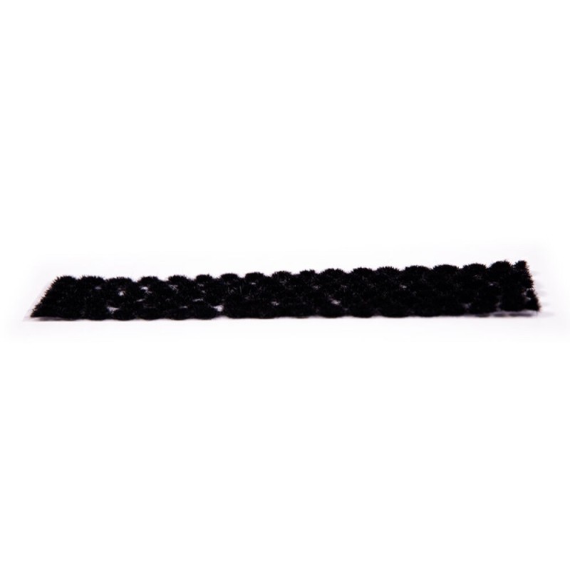  AK - Décor végétal : Black - Fantasy Tufts 2 mm