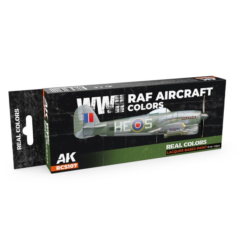 AK - Set de peintures Real Colors : WWII RAF Aircraft Colors