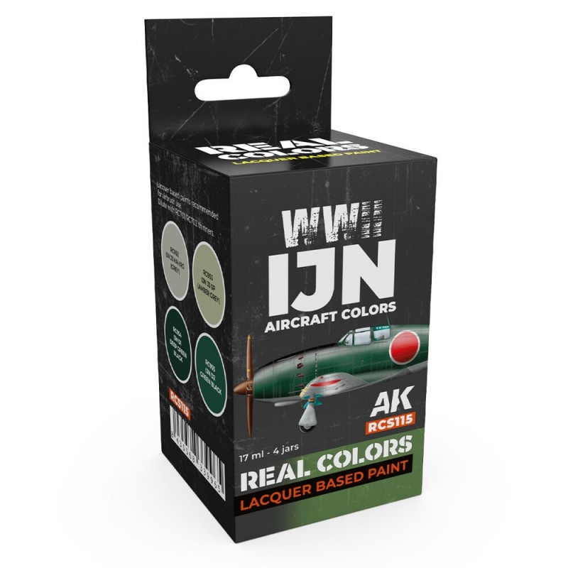 AK - Set de peintures Real Colors : WWII IJN Aircraft Colors