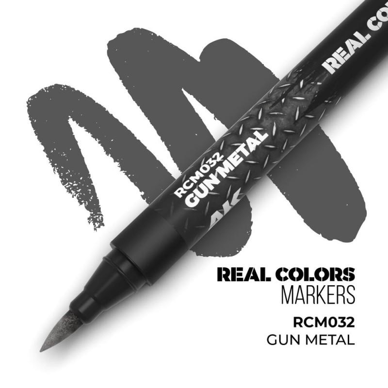  AK - Peinture Real Colors : Gun Metal