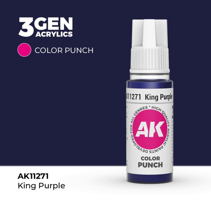 AK - Peinture 3gen : King Purple Color Punch - 17 ml