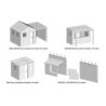  AK - Kit de modélisme : Concrete Blocks Kit 1/35 Scale
