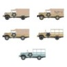  AK - Kit de modélisme : IDF Power Wagon WM300 w/winch 1/35