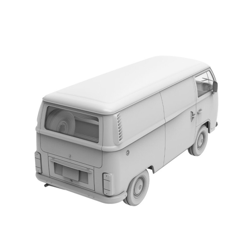  AK - Kit de modélisme : T2 Model 1972 Commercial Van