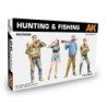 AK - Kit de modélisme : Hunting & Fishing 1/35 Scale