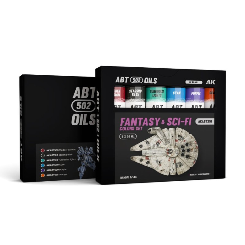 AK - Fantasy & Sci - Fi Colors - Abt 502 Oils