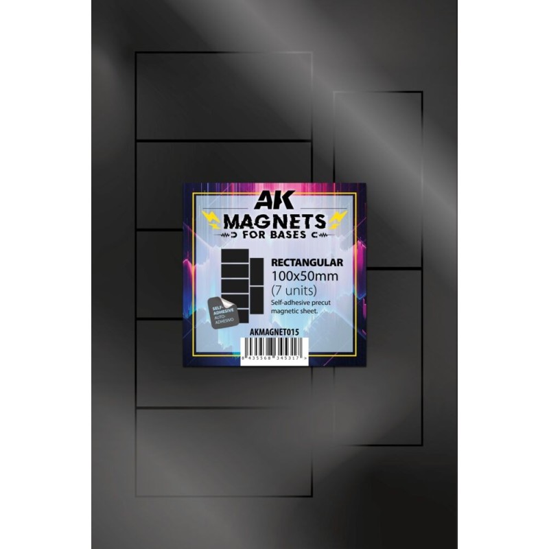 AK - Rectangular 100 X 50 - 7 Unid