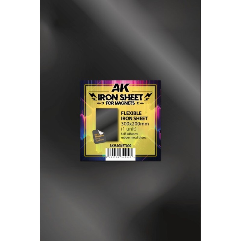 AK - Iron Sheet For Magnets 300X200 mm