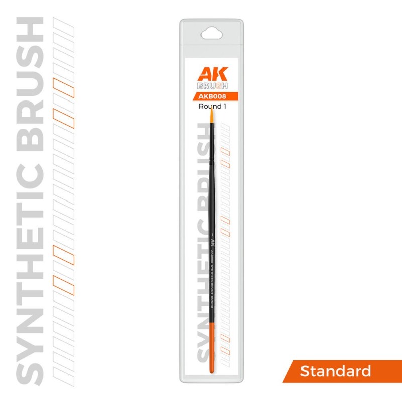 AK - AK Synthetic Brush - Round 1