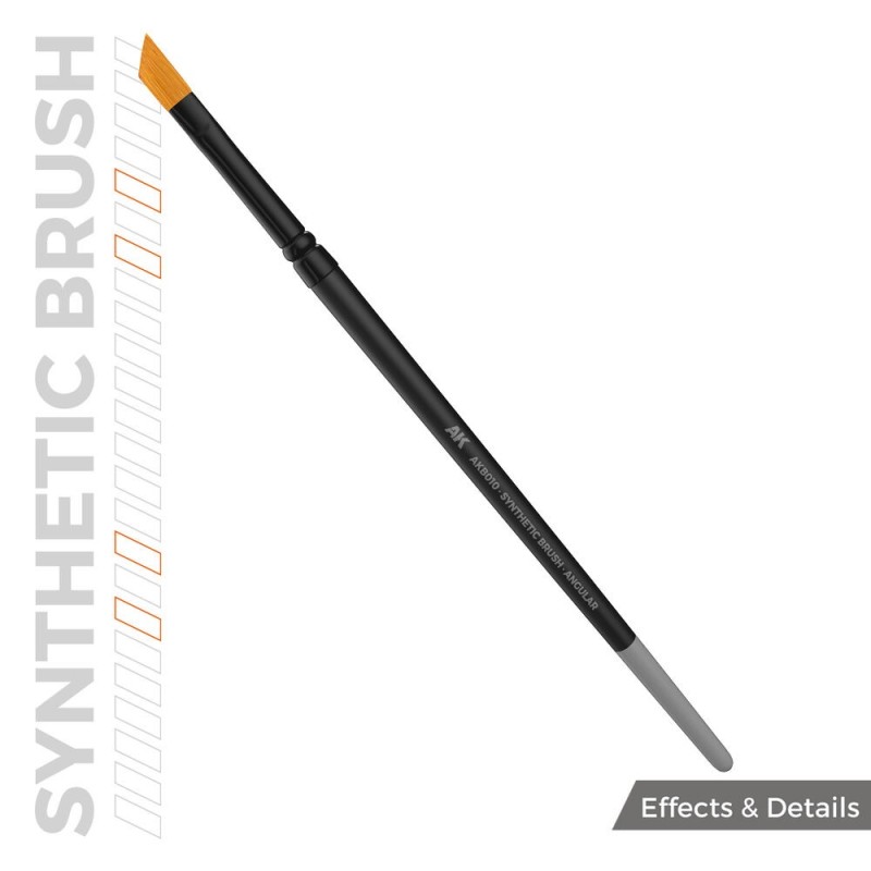  AK - AK Synthetic Brush - Angular