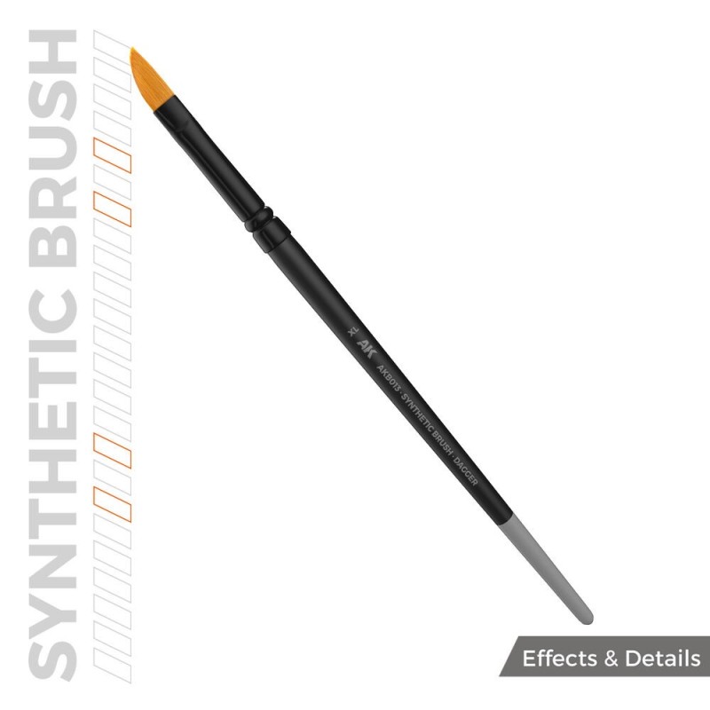 AK - AK Synthetic Brush - Dagger Xl